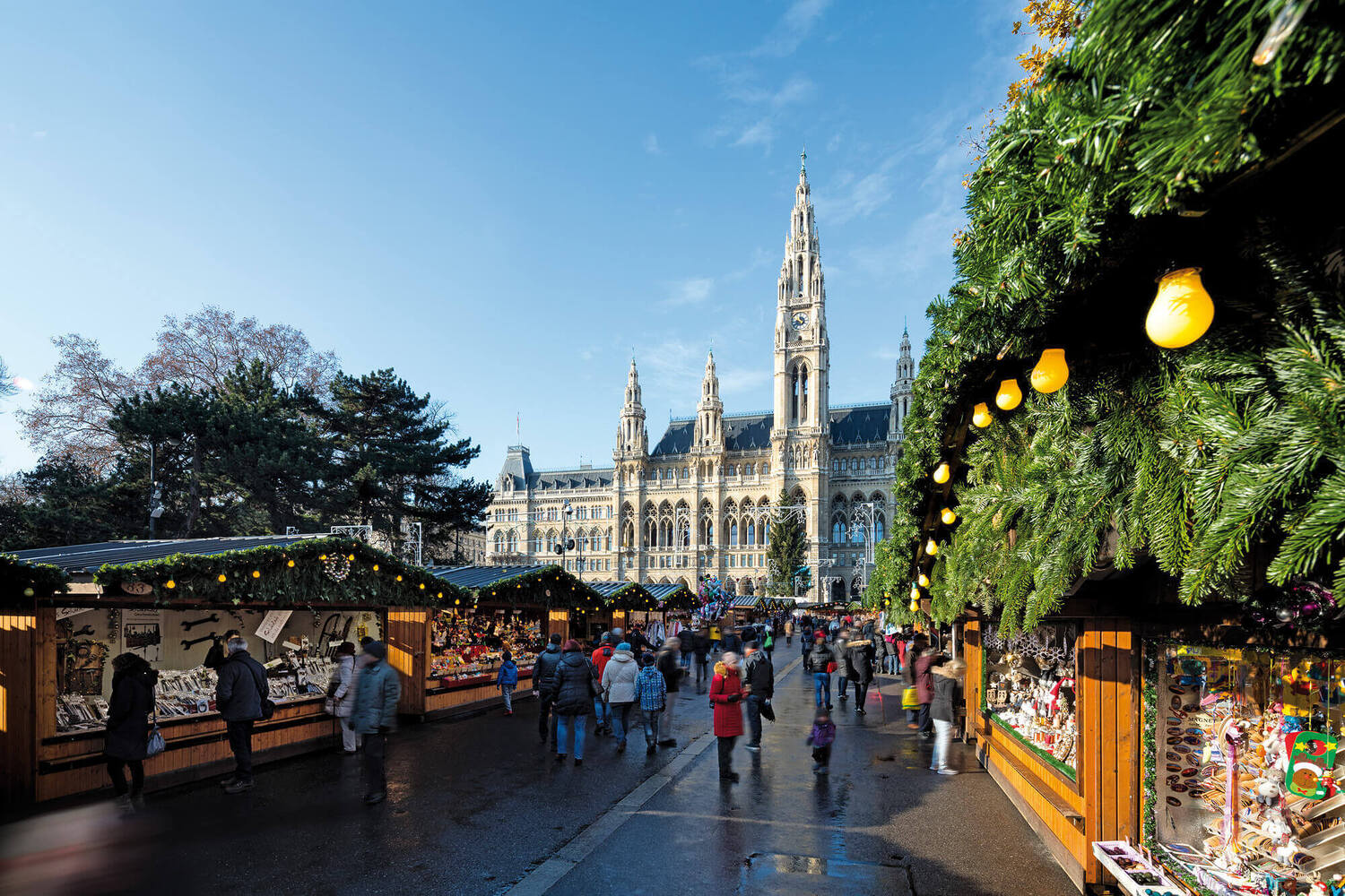 Christkinkdlmarkt Rathausplatz Wien 