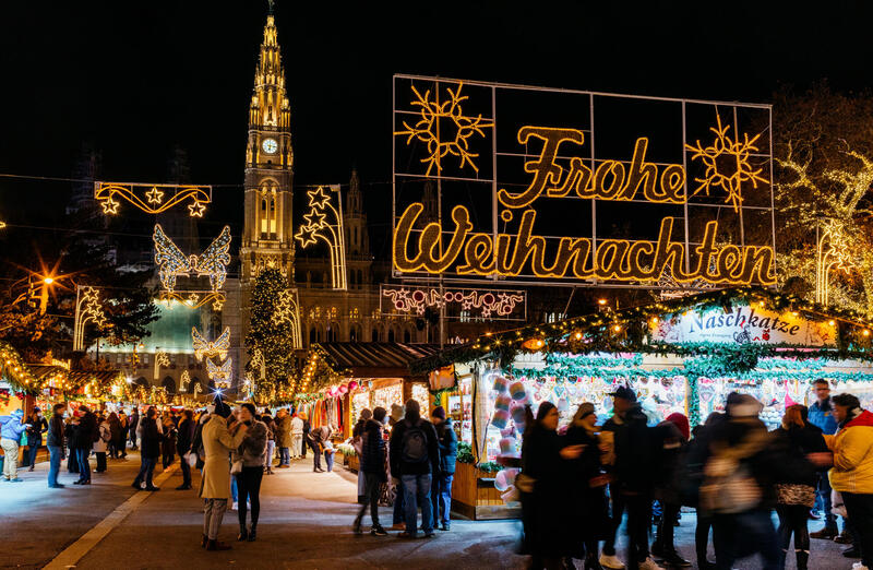 Karlskirche, Weihnachtsmarkt